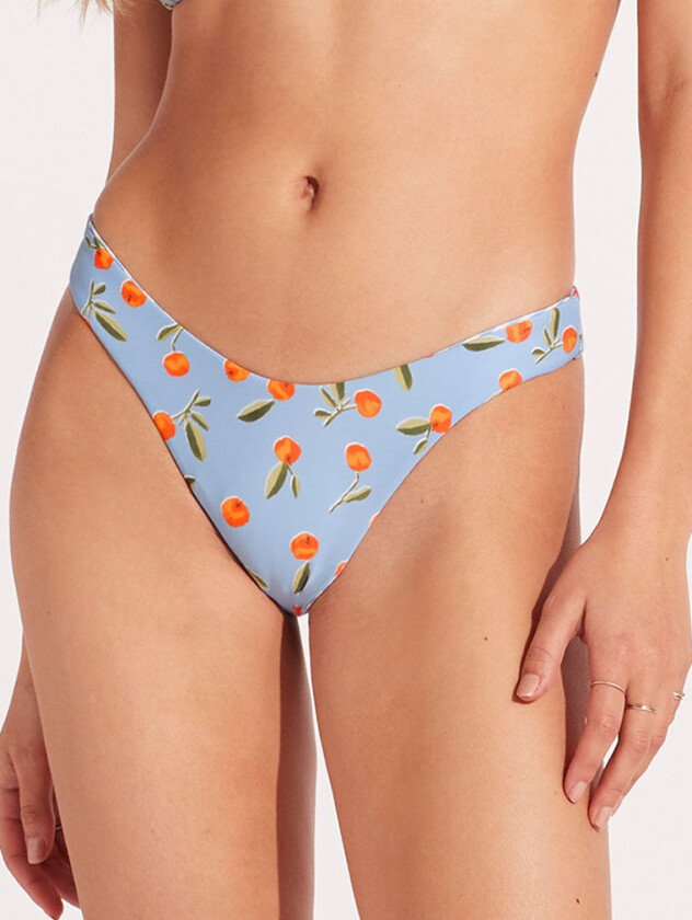 Swim Seafolly Summer Crush Reversible Bikini Brief 36 36