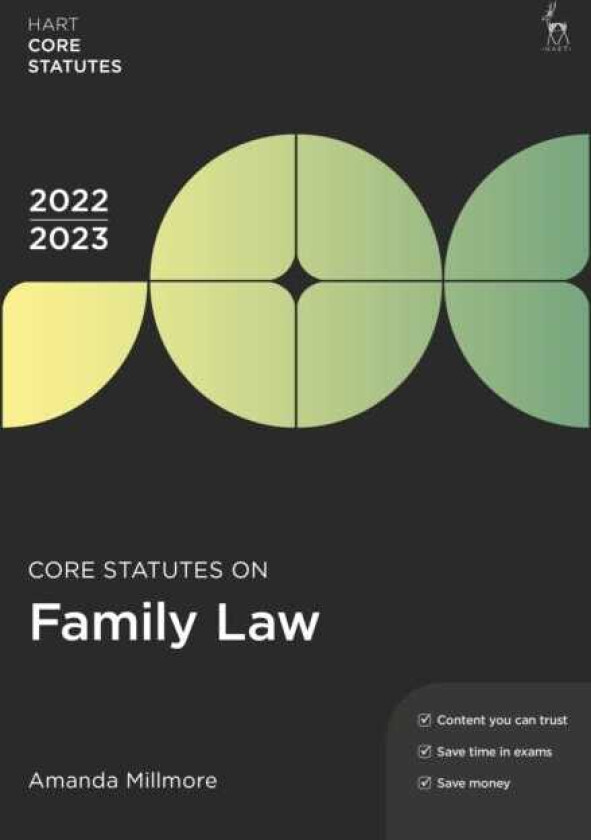 Core Statutes on Family Law 202223