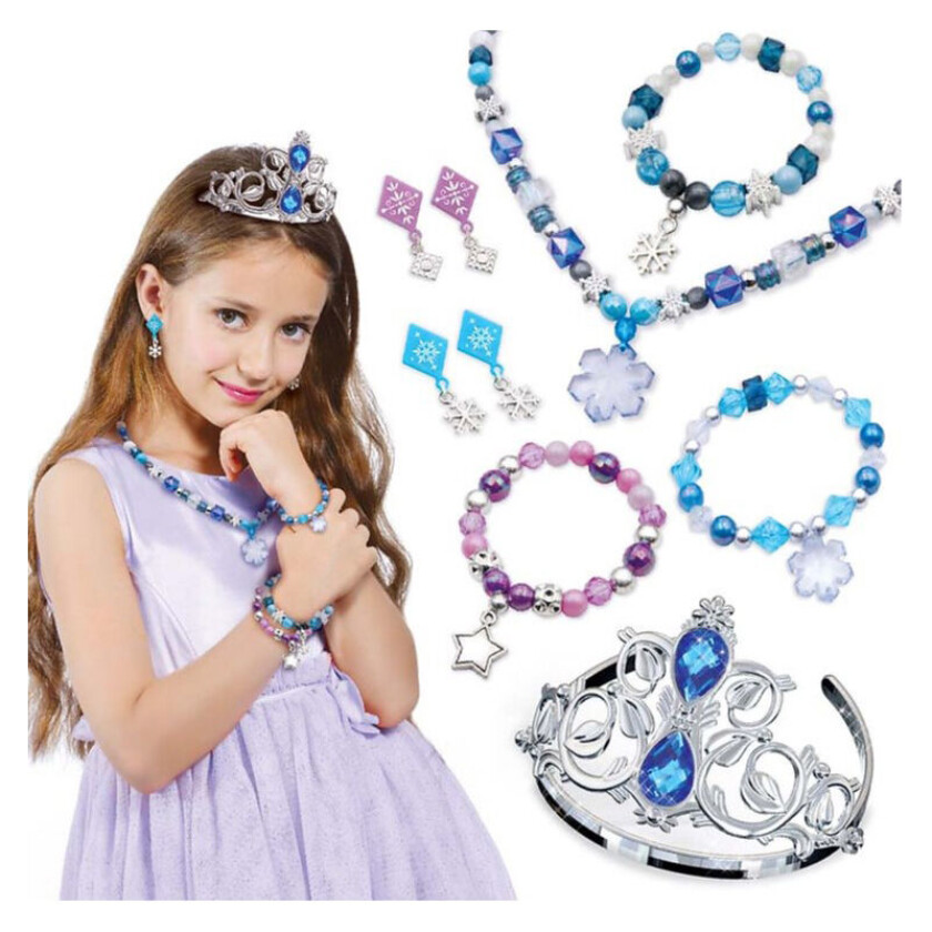 Design-Din-Egen Smykkesett - Fantasitsk Isprinsesse