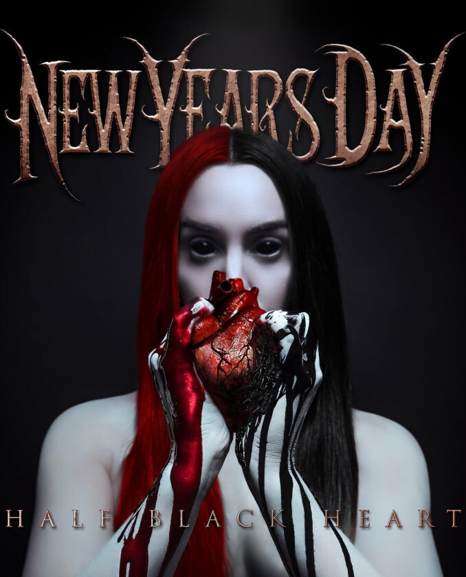 New Years Day  Half Black Heart  CD