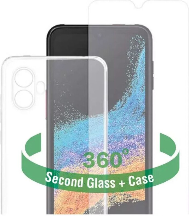 4smarts Samsung Galaxy XCover 6 Pro 4smarts Second Glass X-Pro 360° Protection Set (Deksel + Skjermbeskytter)