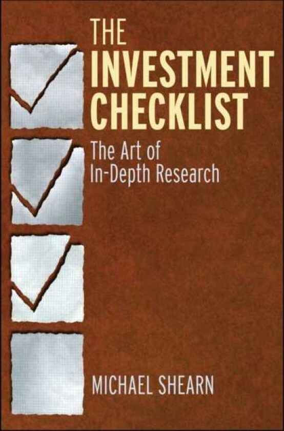 The Investment Checklist The Art of InDepth Research