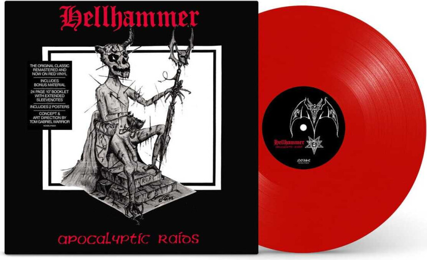 Hellhammer Apocalyptic Raids LP/Vinyl