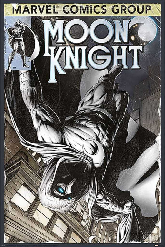 Moon Knight (Comic Book Cover) Plakat