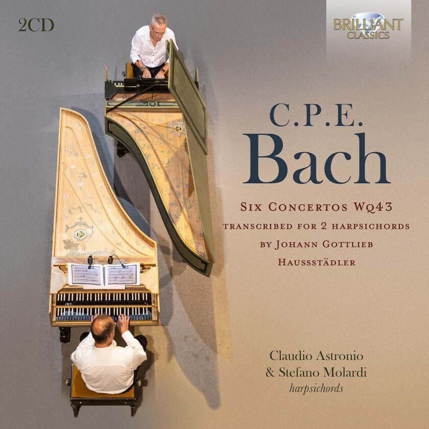 Claudio Astronio, STEFANO MOLARDI C.P.E. Bach: Six Concertos Wq43 CD