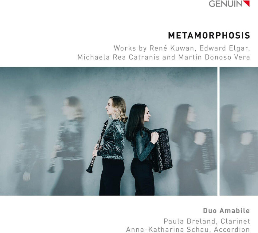 Duo Amabile, Paula Breland, AnnaKatharina Schau, Michaela Rea Catranis, Edward Elgar, Rene Kuwan, Martin Donoso Vera Catranis, Elgar, Kuwan & Vera: Metamorphosis CD