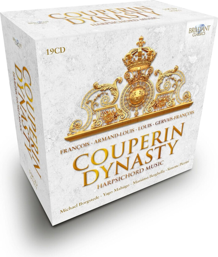 Michael Borgstede, Yago Mahugo, Massimo Berghella, Simone El Oufir Pierini, Louis Constantin, GervaisFrancois Couperin, ArmandLouis Couperin Couperin Dynasty Harpsichord Music CD