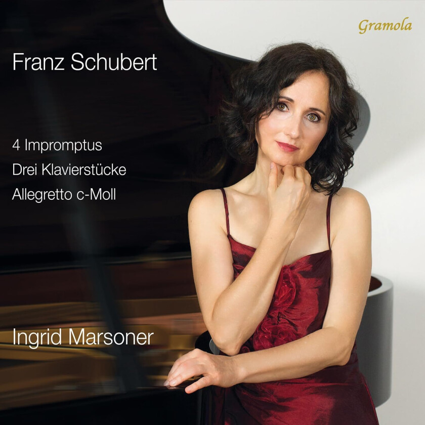 Ingrid Marsoner Schubert: Impromptus D. 899; Drei Klavierstucke D. 946; Allegretto in C minor D. 915 CD