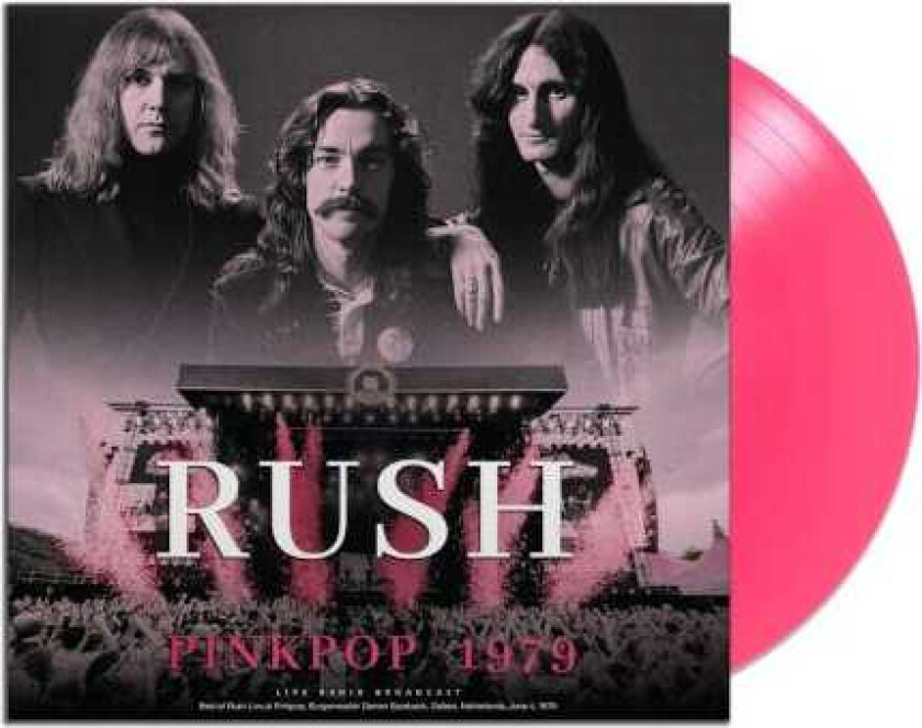 Rush  Pinkpop 1979  LP/Vinyl