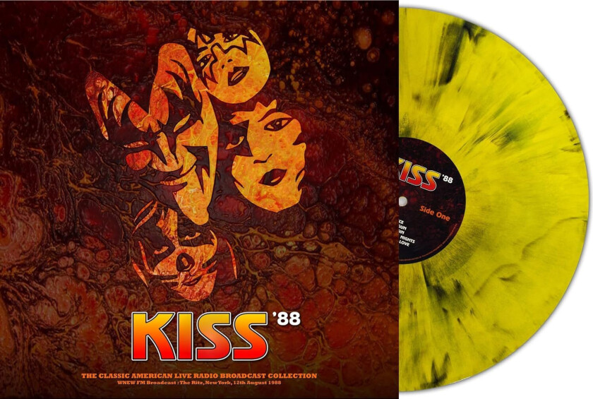 Kiss Kiss '88 WNEW FM Broadcast: The Ritz, New York 1988 LP/Vinyl