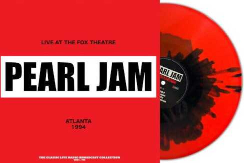 Pearl Jam Live At The Fox Theatre, Atlanta 1994 LP/Vinyl