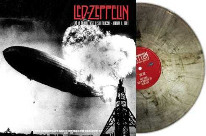 Led Zeppelin Live At The Fillmore West In San Francisco 1969 BBC FM LP/Vinyl
