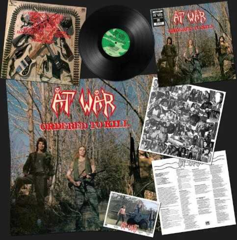 At War Ordered to Kill LP/Vinyl