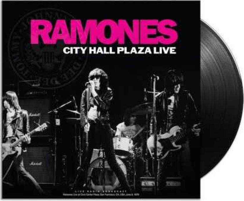 Ramones City Hall Plaza Live Live Radio Broadcast LP/Vinyl