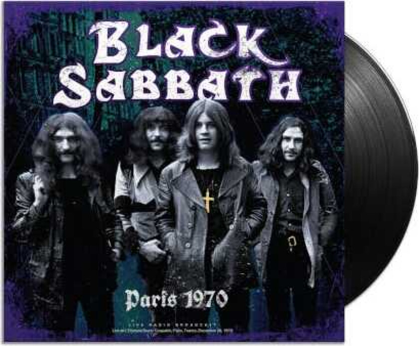 Black Sabbath Paris 1970 Live Radio Broadcast LP/Vinyl