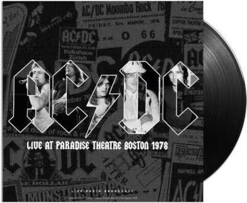 AC/DC Live at Paradise Theatre Boston 1978 LP/Vinyl