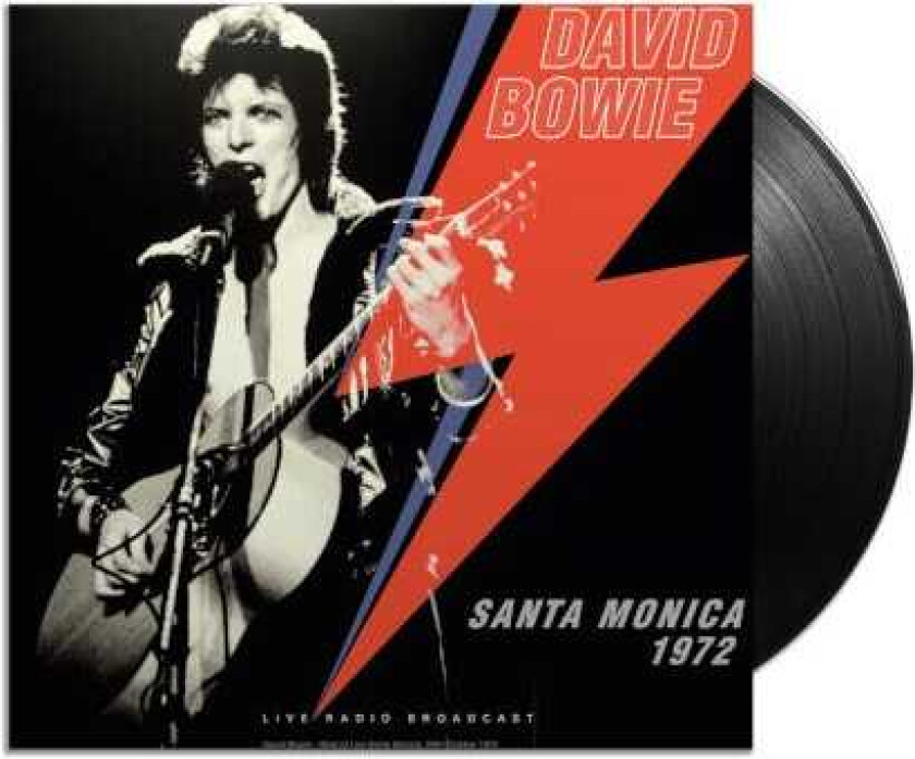 David Bowie Santa Monica 1972 Live Radio Broadcast LP/Vinyl