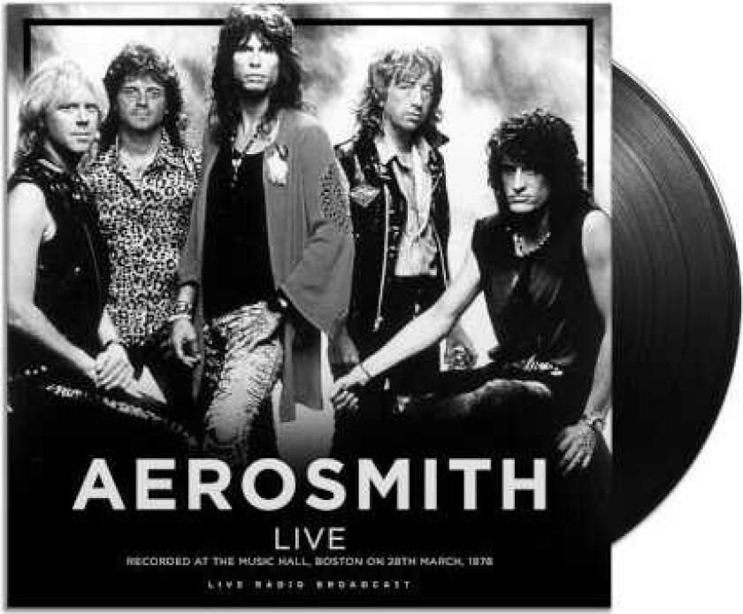 Aerosmith Live at The Music Hall, Boston 1978 LP/Vinyl