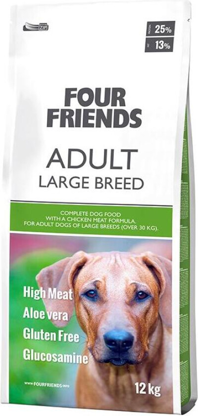 FourFriends Dog Adult Large Breed (12 kg)