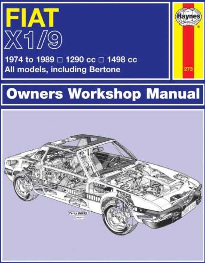 Fiat X1/9 (74  89) Haynes Repair Manual