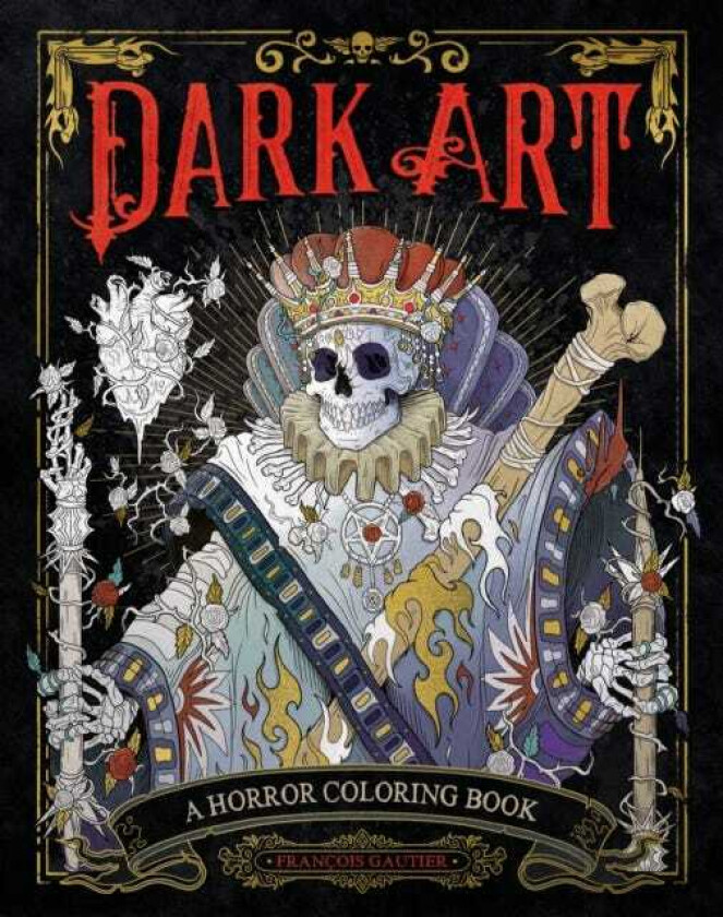 Dark Art  A Horror Coloring Book