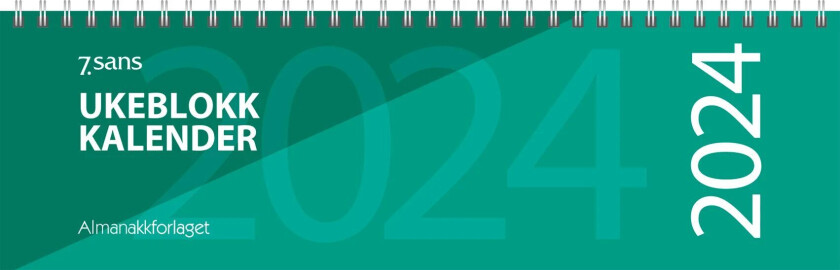 Kalender 2024 7.Sans Ukeblokk-kalender