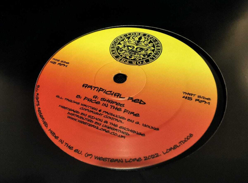 Artificial Red Shapes / Face In The Fire LP/Vinyl