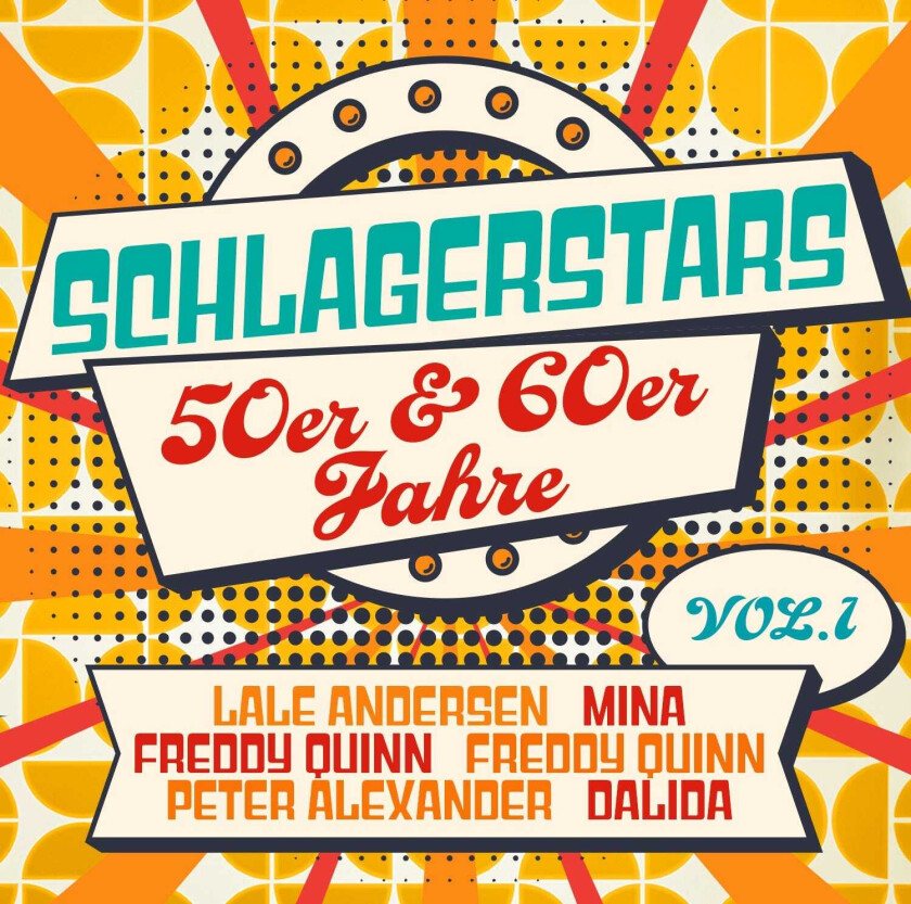 Diverse Artister Schlagerstars Der 50er & 60er Vol.1 CD