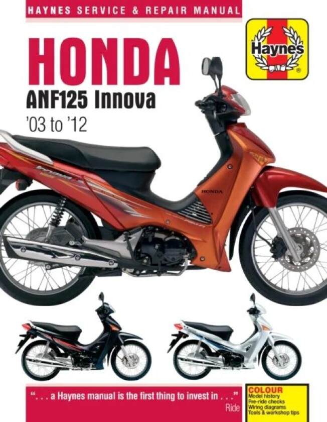 Honda ANF125 Innova Scooter (03 - 12) av Matthew Coombs