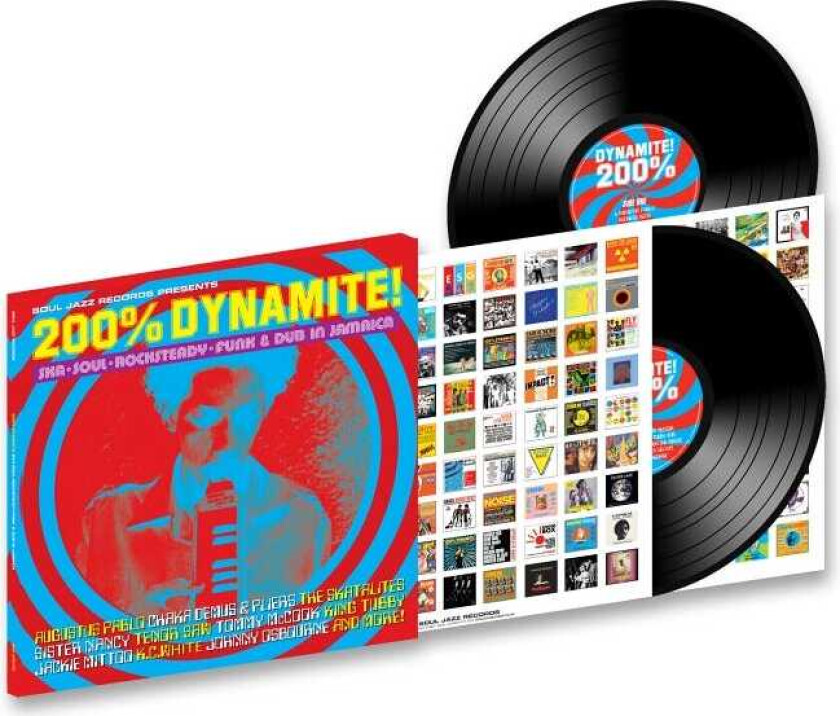 Diverse Reggae 200% Dynamite! Ska, Soul, Rocksteady, Funk & Dub In Jamaica LP/Vinyl