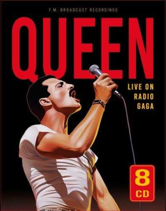 Queen  Live On Radio Gaga (F.M. Broadcast Recordings)  CD