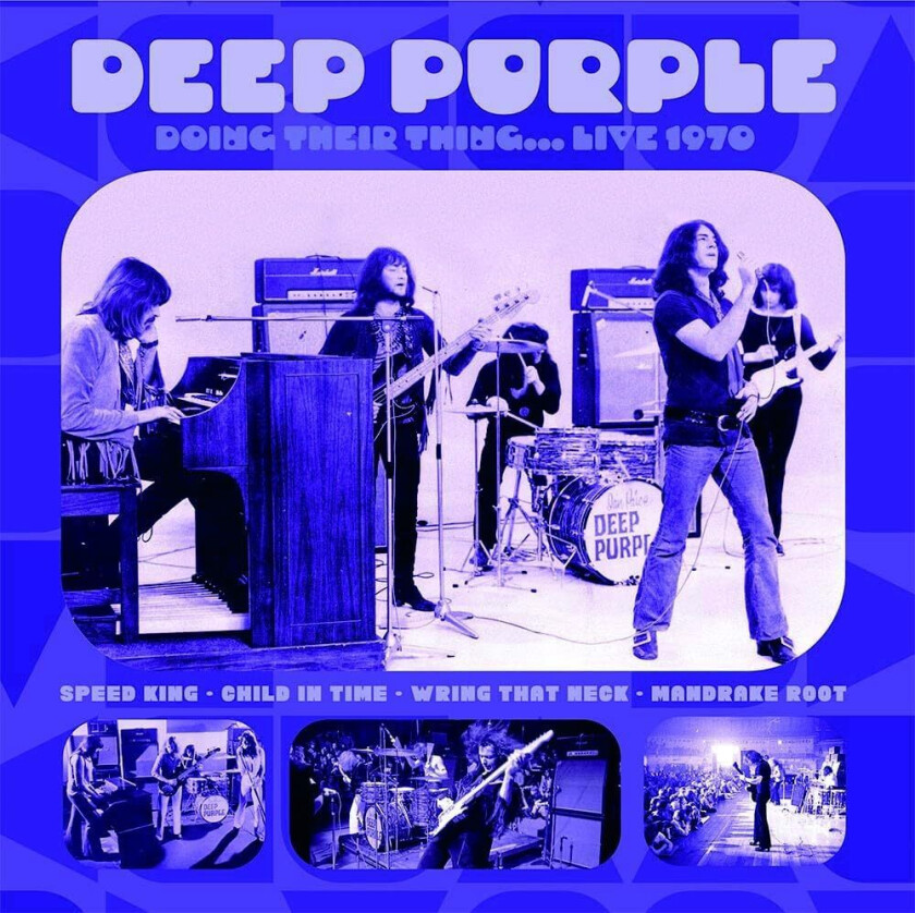 Deep Purple Doing Their Thing... Live 1970 LP/Vinyl