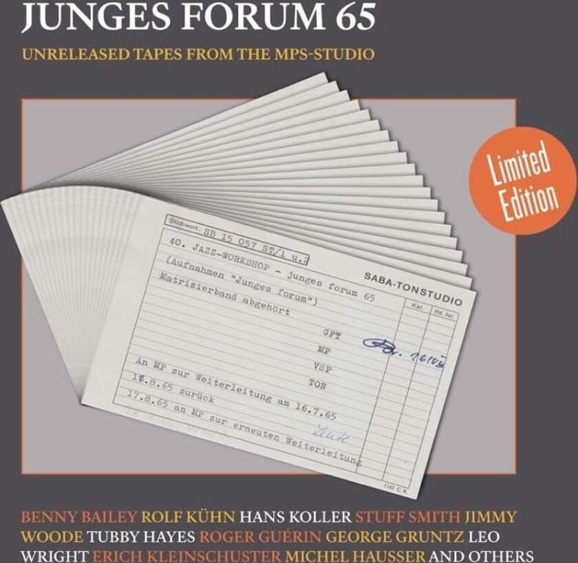 Diverse Jazz Junges Forum 65 (Unreleased Tracks From The MPSStudio) LP/Vinyl