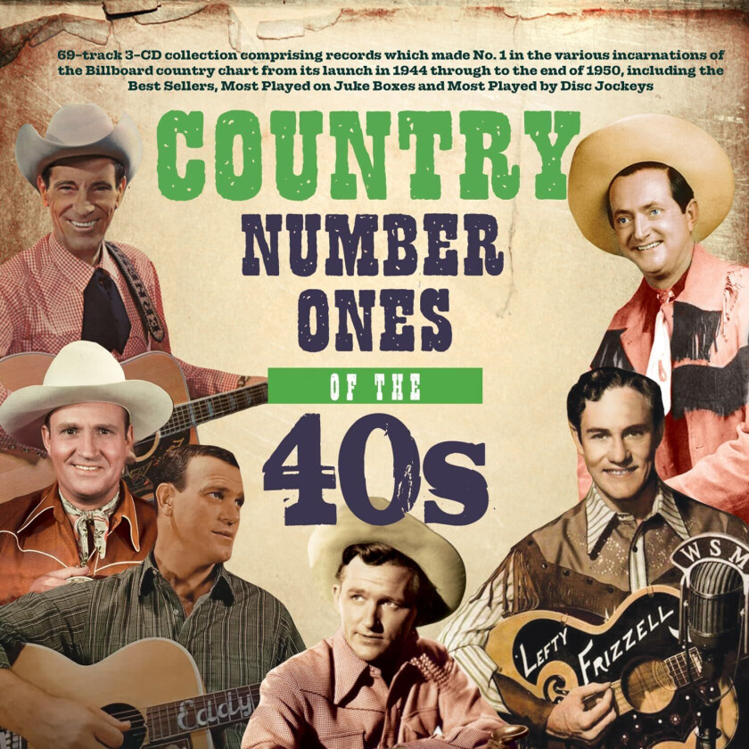 Diverse Country The Country No. 1s Of The '40s CD