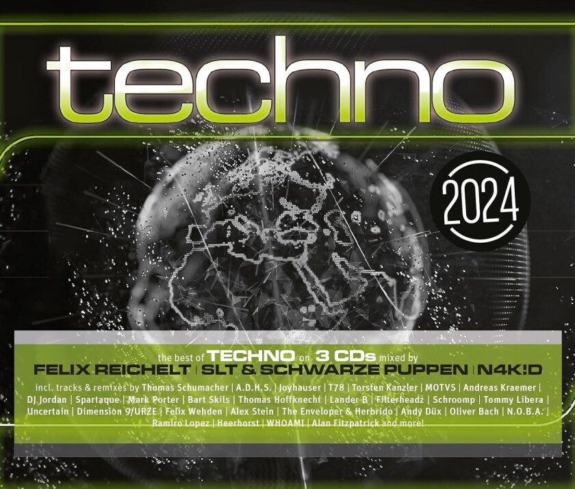 Diverse Electronica Techno 2024 CD