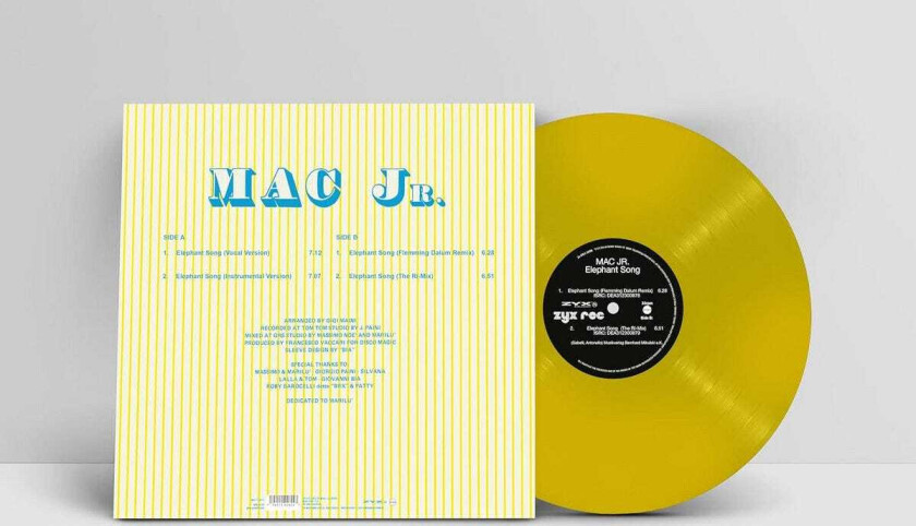 Mac Jr.  Elephant Song  LP/Vinyl