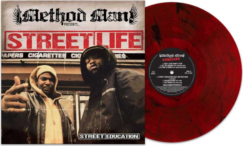 Street Life, Method Man Street Education LP/Vinyl