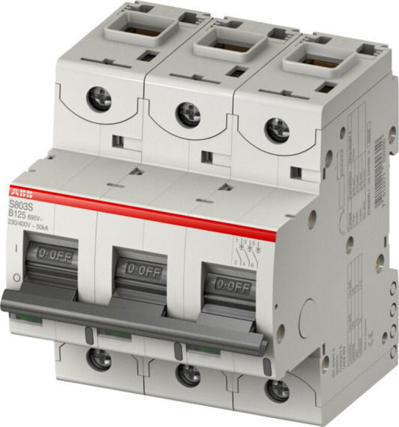 Automatsikring S803S 3p C125A - 1665883