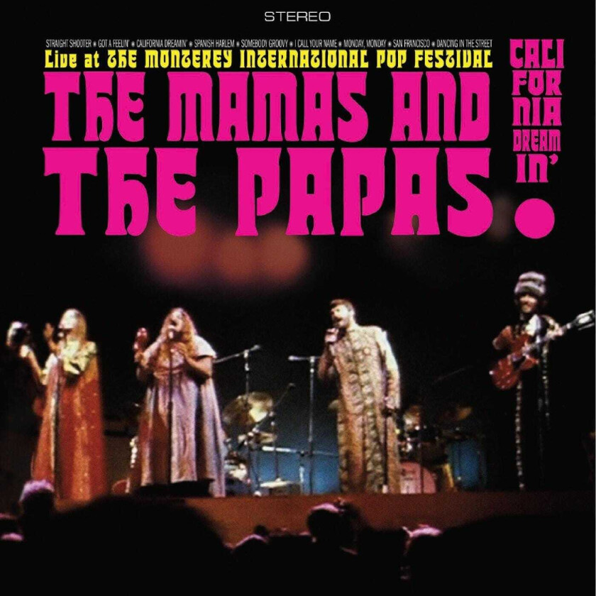 The Mamas & The Papas California Dreamin' Live At The Monterey International Pop Festival LP/Vinyl