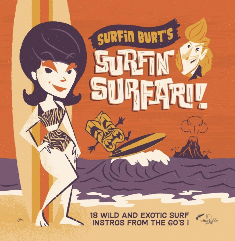 Diverse Rock  Surfin Burt's Surfin Surfari!  LP/Vinyl