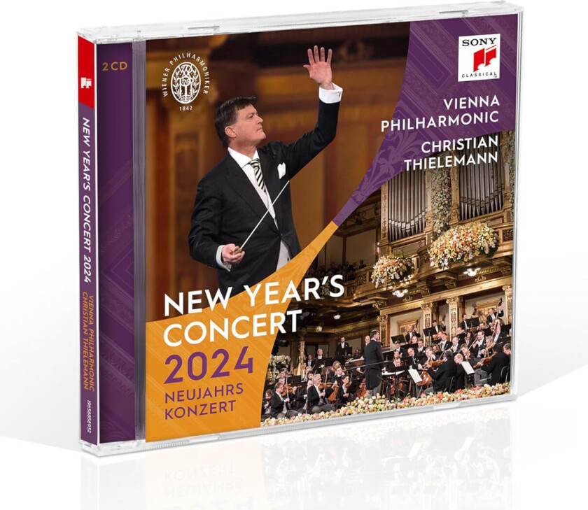 Christian Thielemann, Wiener Philharmoniker  New Year's Concert 2024  CD