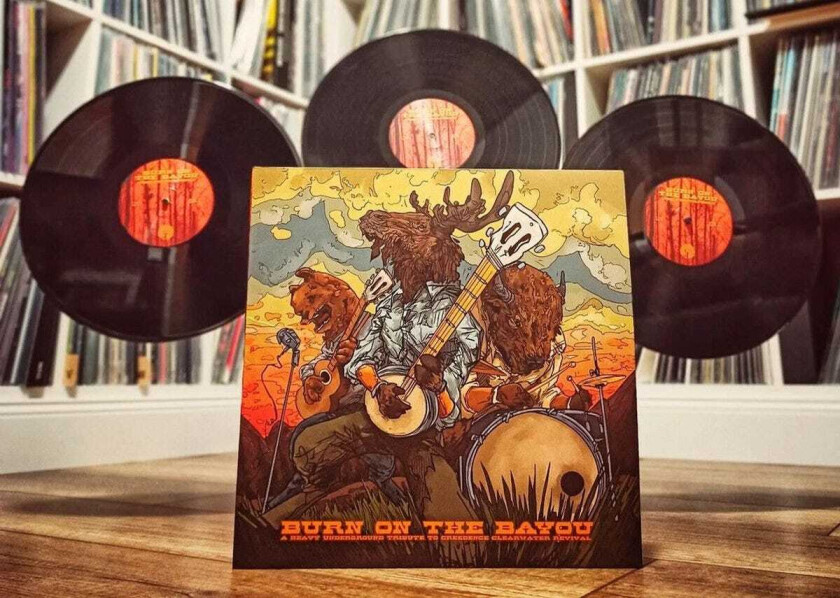 Creedence Clearwater Revival Tribute Burn On The Bayou: A Heavy Underground Tribute To Creedence Clearwater Revival LP/Vinyl