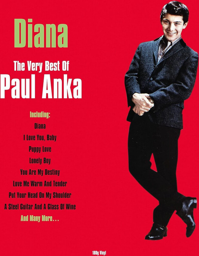 Paul Anka Diana : The Very Best Of Paul Anka LP/Vinyl