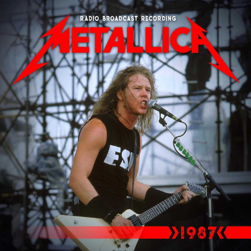 Metallica 1987 Radio Broadcast Recording LP/Vinyl