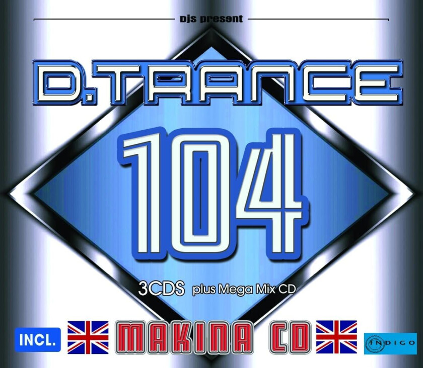 Diverse Electronica D.Trance 104 CD