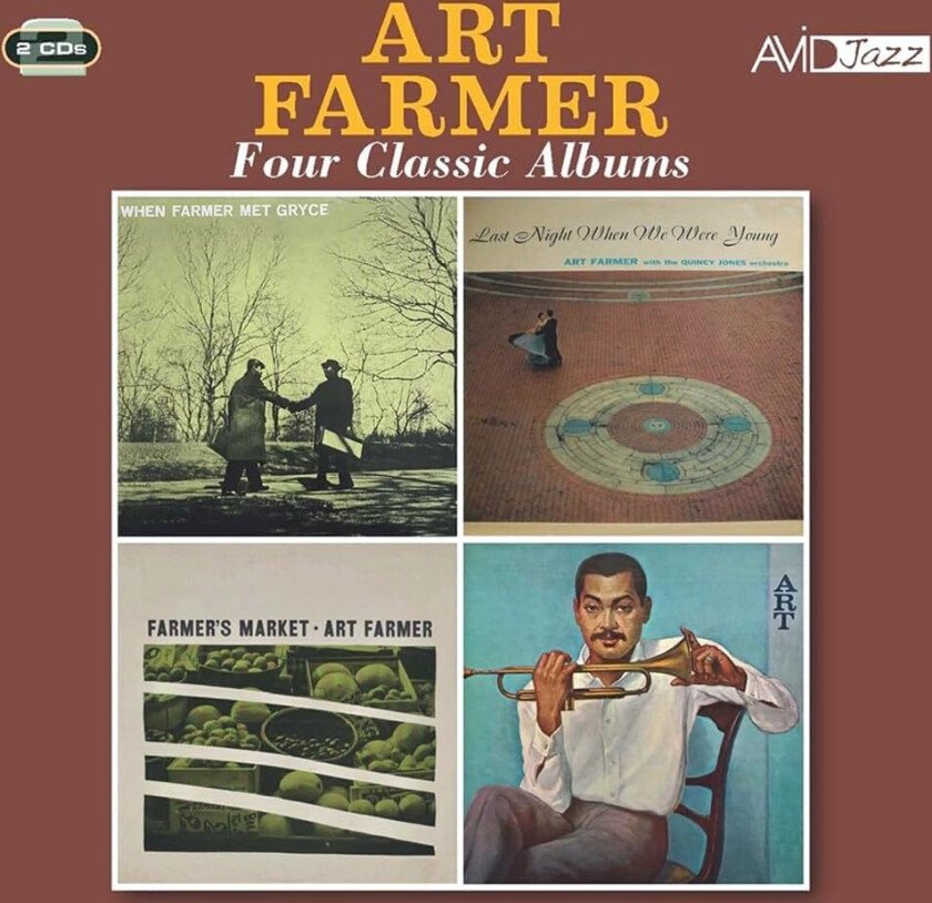 Art Farmer  Four Classic Albums (When Farmer Met Gryce / Last Night When We Were Young / Farmers Market / Art)  CD