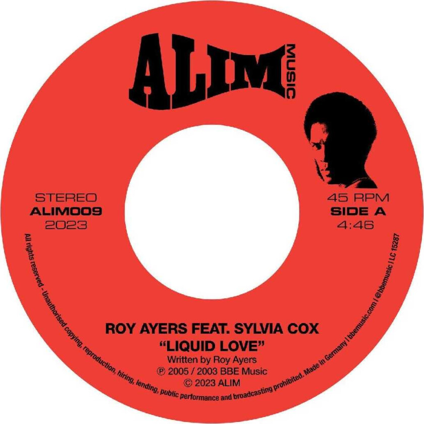 Roy Ayers Liquid Love / What’s The T? LP/Vinyl