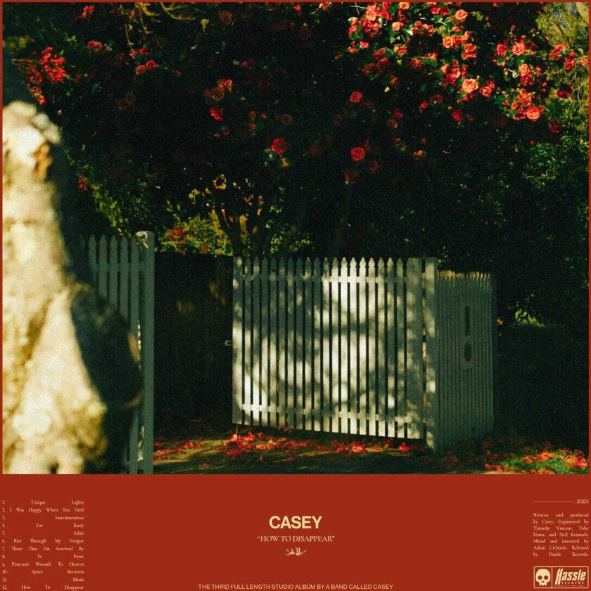 Casey How To Disappear CD