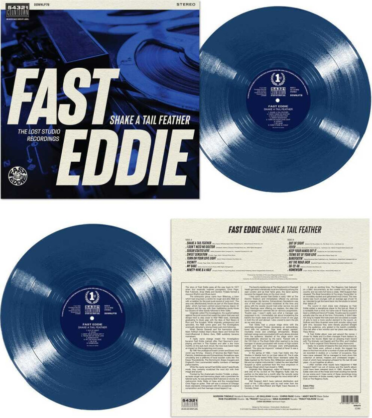 Fast Eddie Shake A Tail Feather LP/Vinyl
