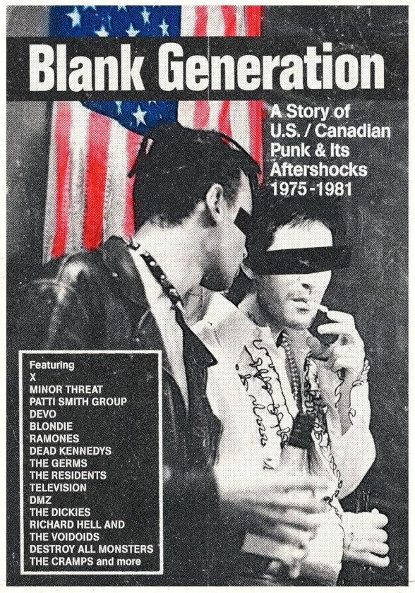 Diverse Punk Blank Generation A Story Of US/Canadian Punk And Its Aftershocks 19751981 CD